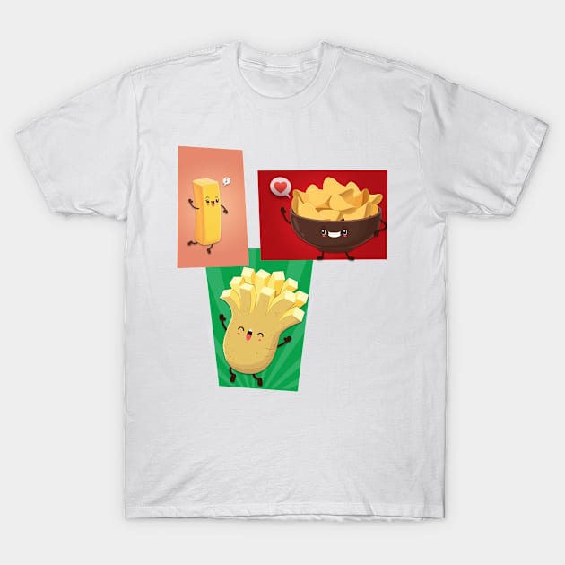 merry potatoes T-Shirt by GAGO5